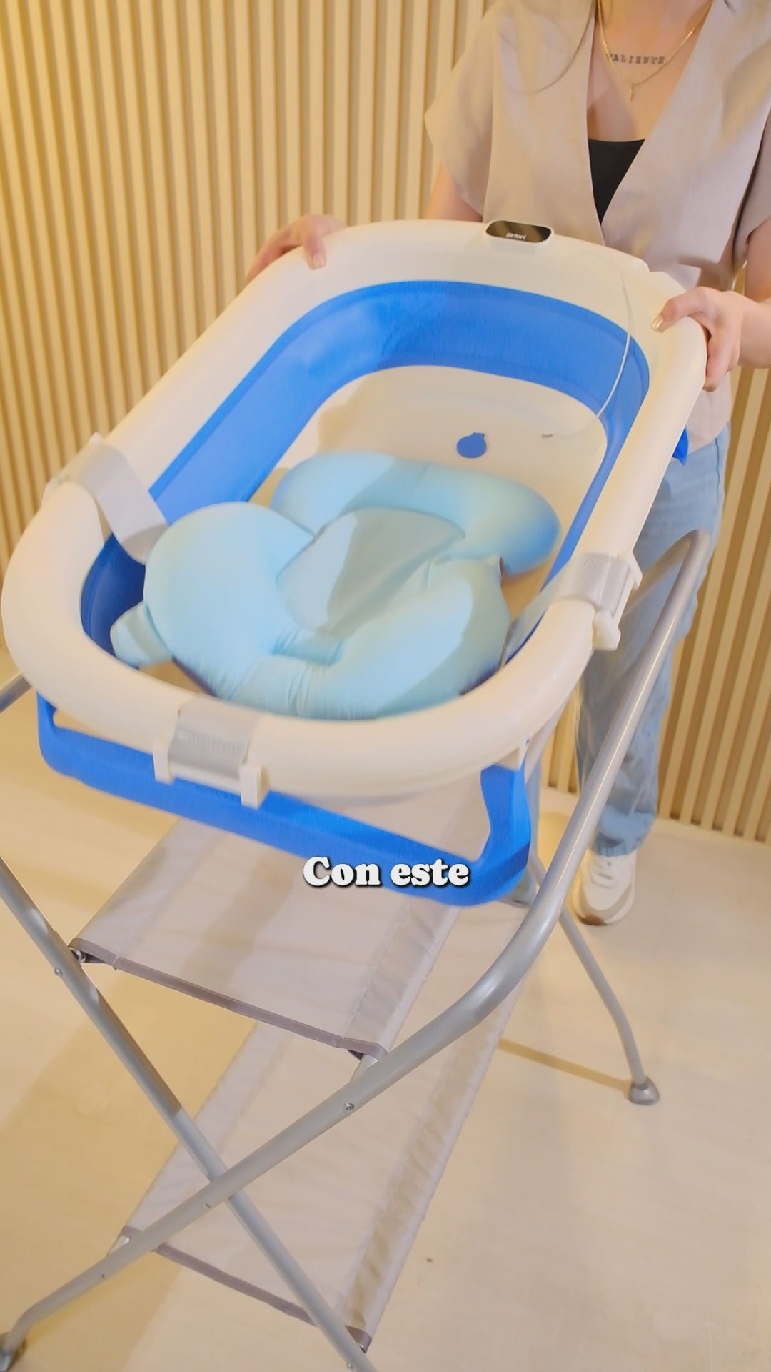 Soporte Plegable Para Tina De Bebé