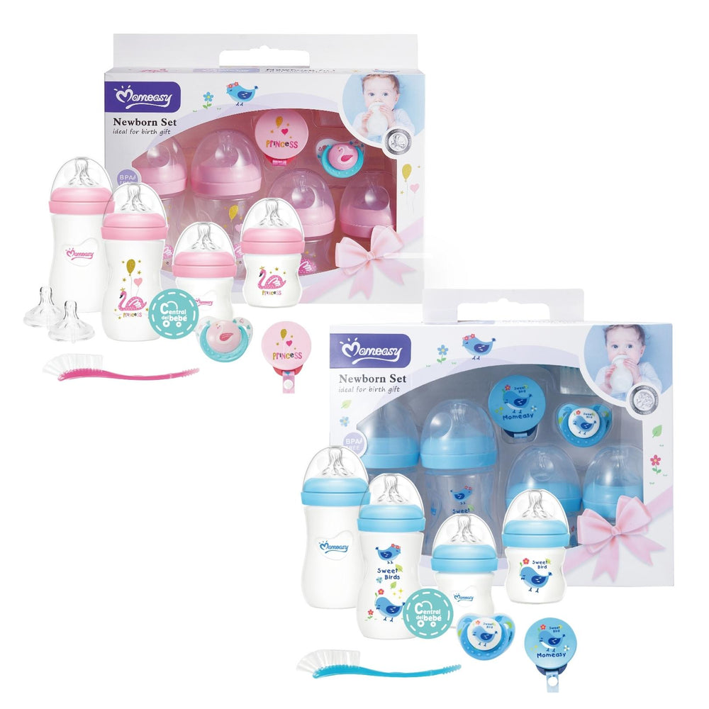 Set de Teteros Natural x9 Momeasy