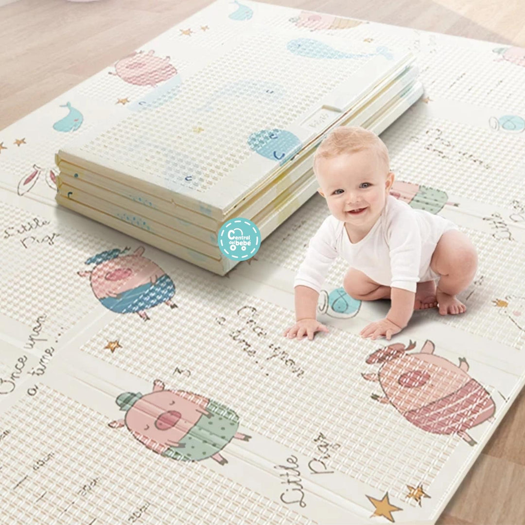 Tapete de Gateo Plegable Estampado Baby On