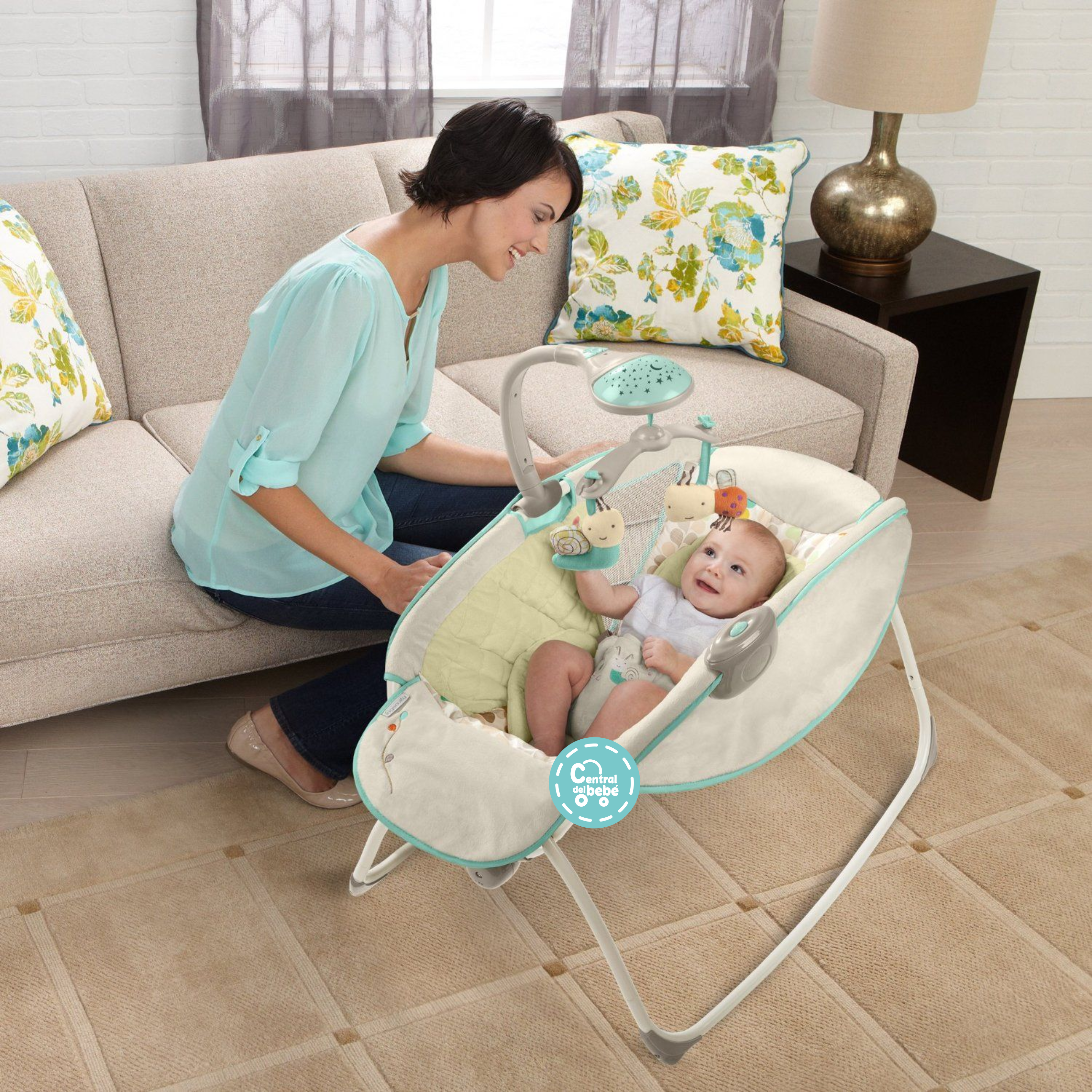 Mecedora para bebe electrica ingenuity shop