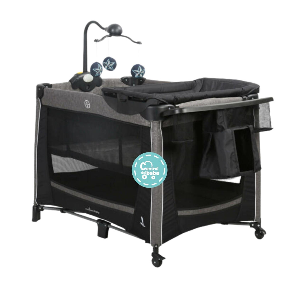 Cuna Corral Toronto Premium Baby Negro